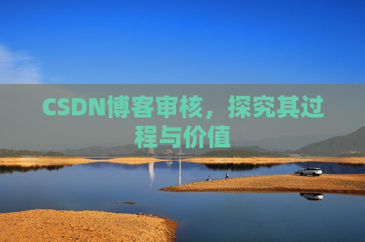 CSDN博客审核,探究其过程与价值